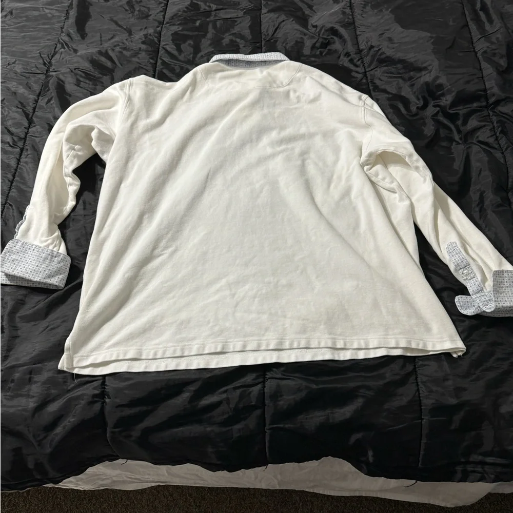 PreOwned COOGI 4xl Long sleeve cotton polo with French cuffs​ 58# - Picture 7 of 13
